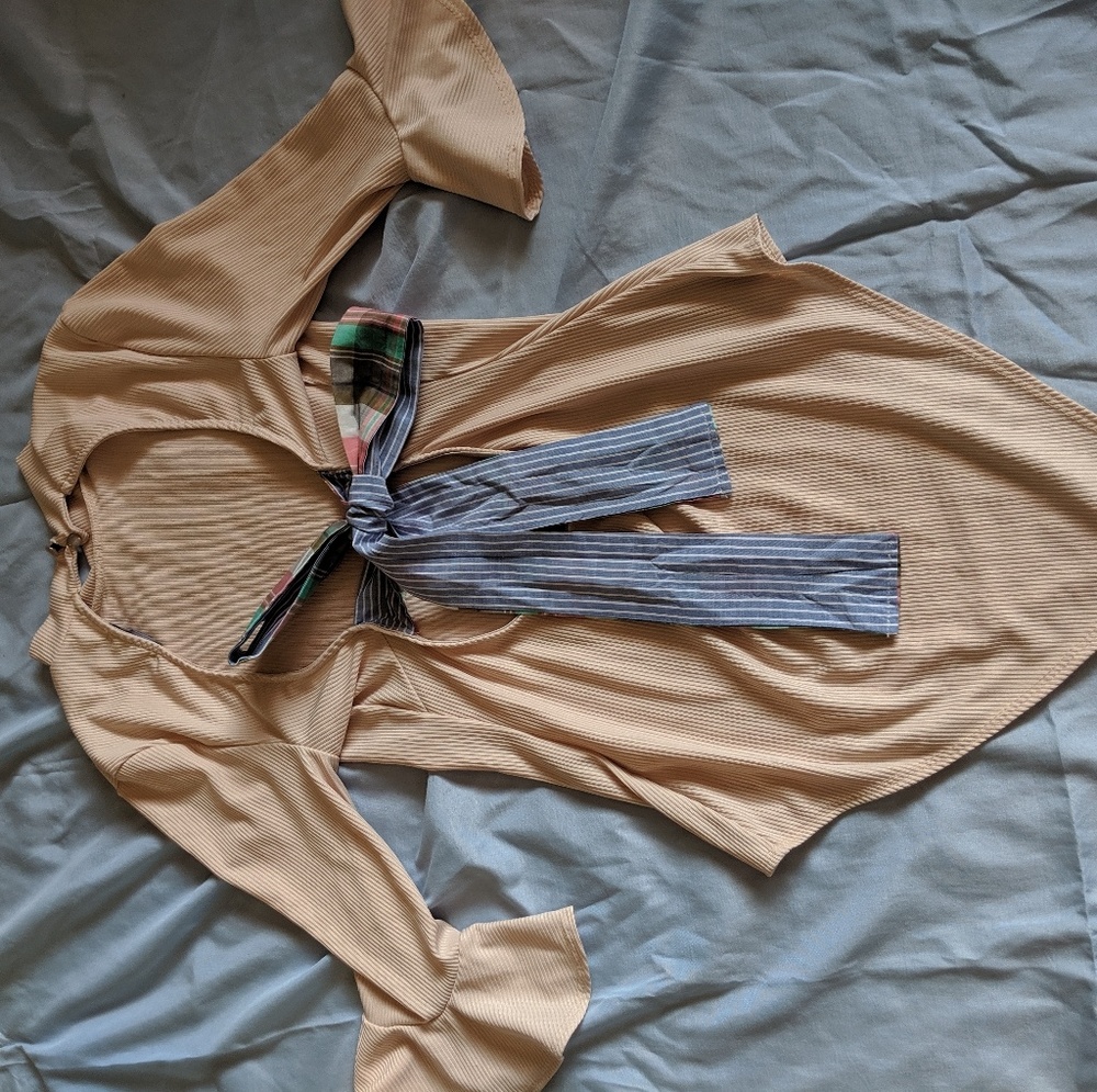 Cream Bodysuit